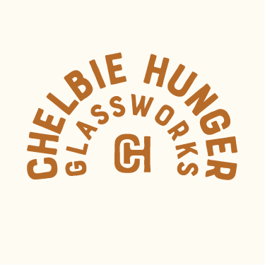 chelbie hunger glassworks Logo