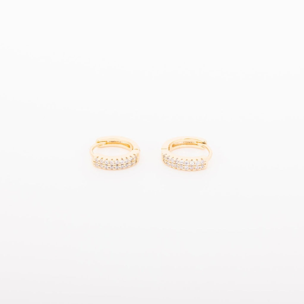 With a stunning and classic design, these earrings go with EV. ERY. THING.&nbsp; They are both timeless and on trend.&nbsp; Their&nbsp;unique click in click out clasp&nbsp;allows you to&nbsp;leave them in day and night without any discomfort.&nbsp;