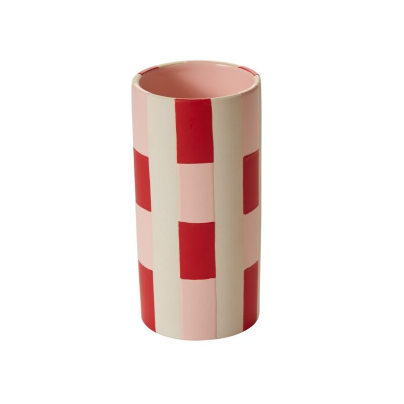 Simon Vase -Red, Pink & White