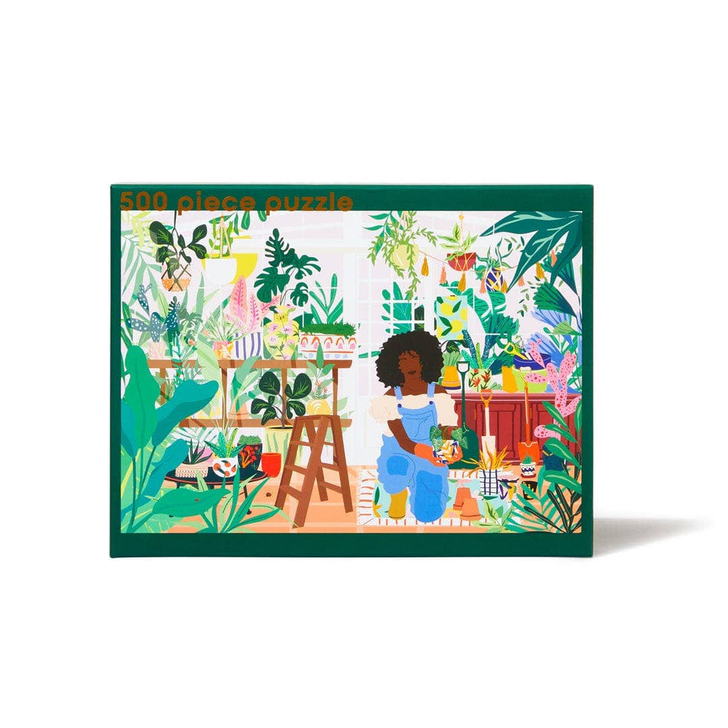 And relax! Puzzles make the best mediation tools and stress relievers. Refocus and recenter with our Greenhouse puzzle. With 500 pieces to play with, you'll feel 100% zen by completing the puzzle. The ultimate relaxing gift for your mum, sister or BFF. Our puzzle pieces have a beautiful soft touch finish and come with a photo of completed illustration!