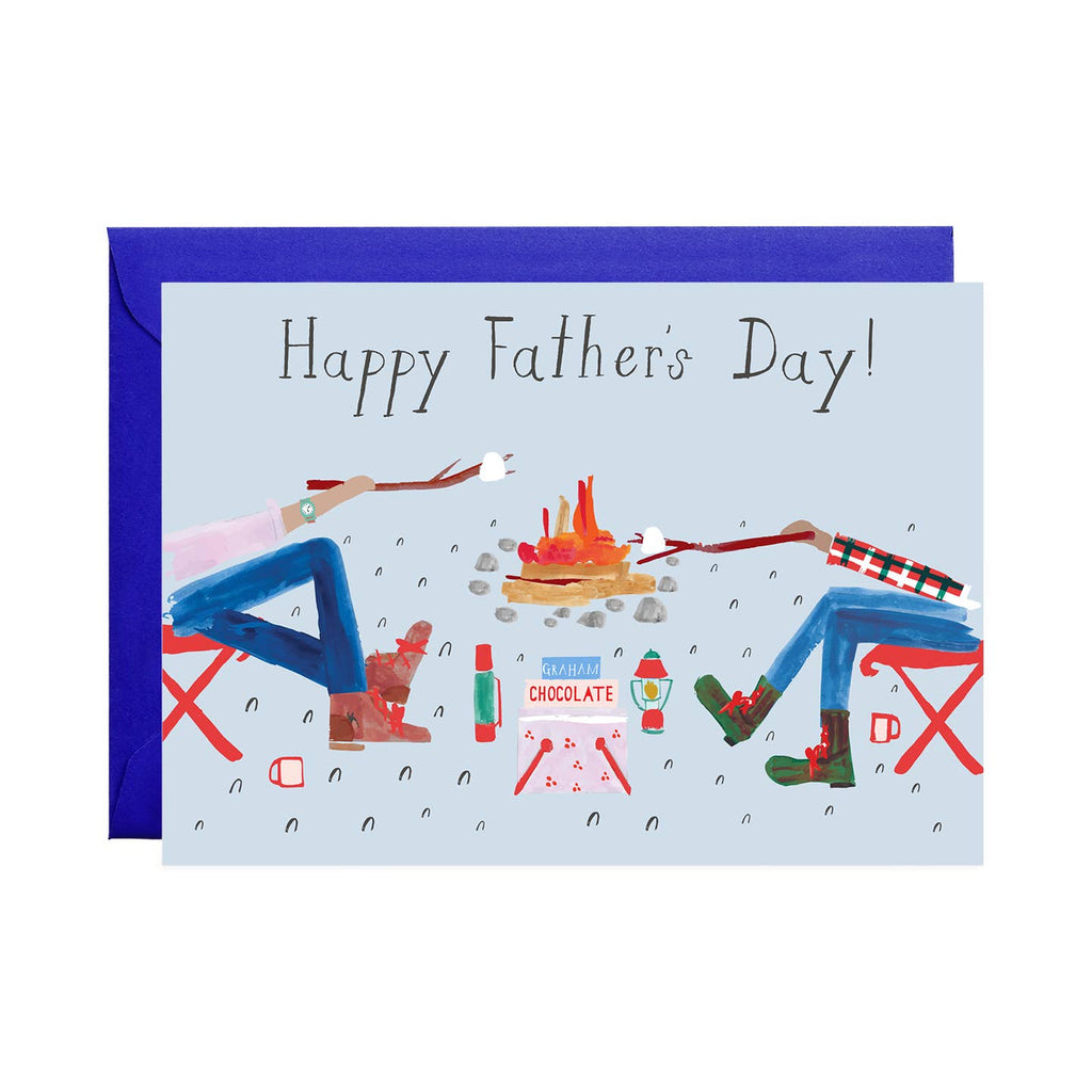 Celebrate Father's Day with a bang with the Fire Chat greeting card! This explosive card is perfect for the dad who loves a good joke and a little pyrotechnic fun. Light up his day with this fiery greeting card