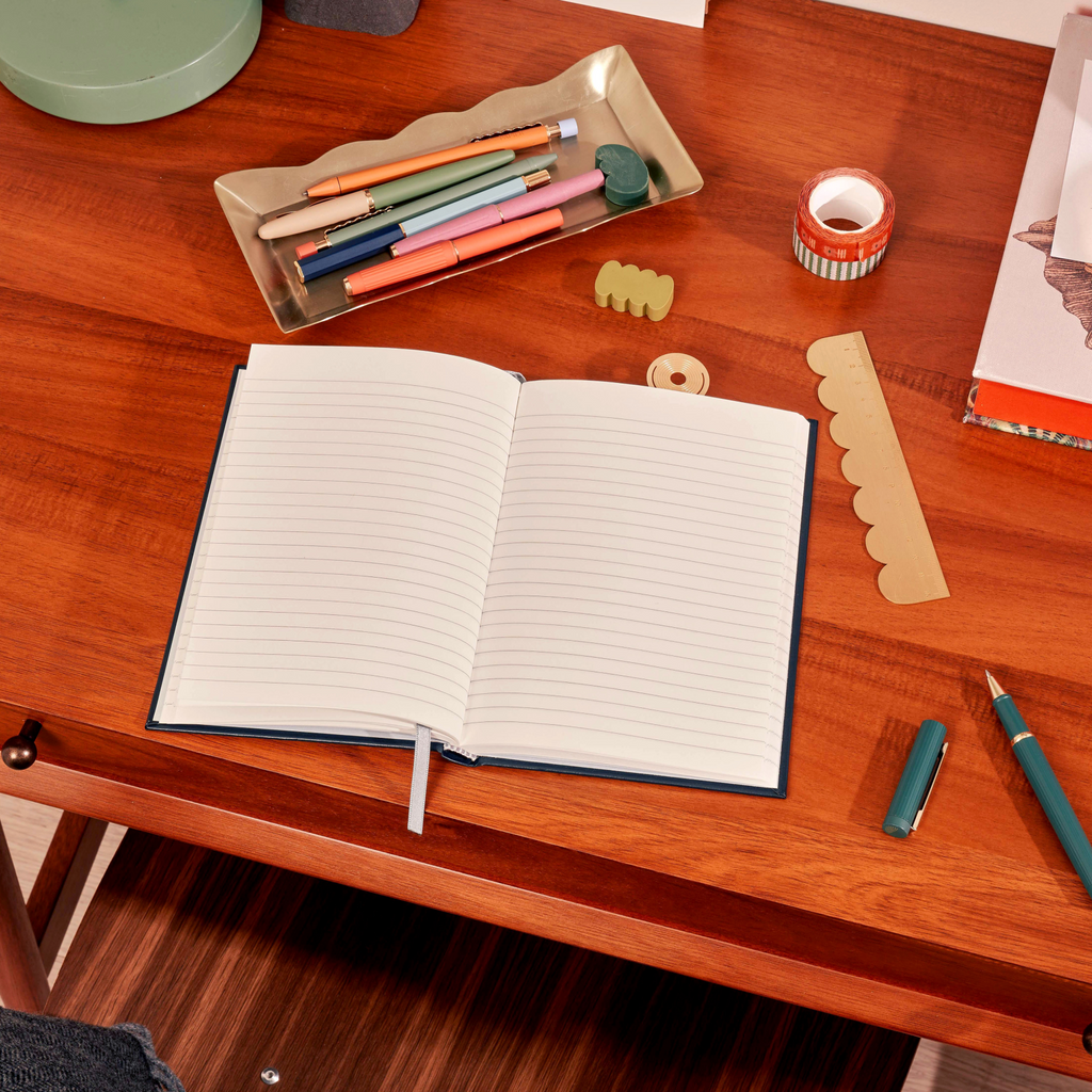 Enjoy endless possibilities with a new notebook. Papier’s pages are the perfect place to plan, think and connect. Scribble exciting ideas, inspiring thoughts and quick reminders – the page is yours. Perfect for desk days or moments on the move.