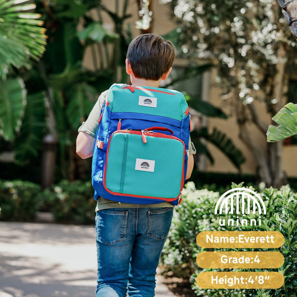 Take flight with the Ellis Lunch Bag in blue color block! This unique lunch bag features a playful blue color block design, perfect for kids or anyone with a sense of adventure. Keep your lunch fresh and cool while showing off your fun personality.&nbsp;&nbsp;