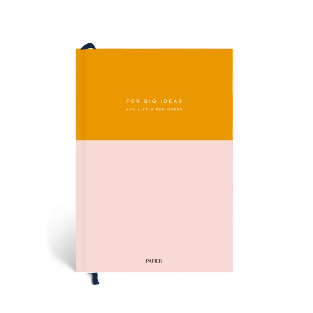 Enjoy endless possibilities with a new notebook. Papier’s pages are the perfect place to plan, think and connect. Scribble exciting ideas, inspiring thoughts and quick reminders – the page is yours. Perfect for desk days or moments on the move.