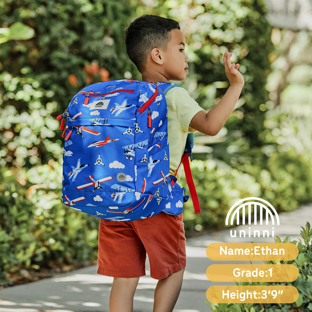 Take off and soar with the Bailey Backpack - Airplane! This lightweight and stylish backpack is perfect for carrying all your essentials on your next adventure. With its airplane-inspired design, you'll make a statement wherever you go. So buckle up, grab your Bailey Backpack, and let your wanderlust take flight!