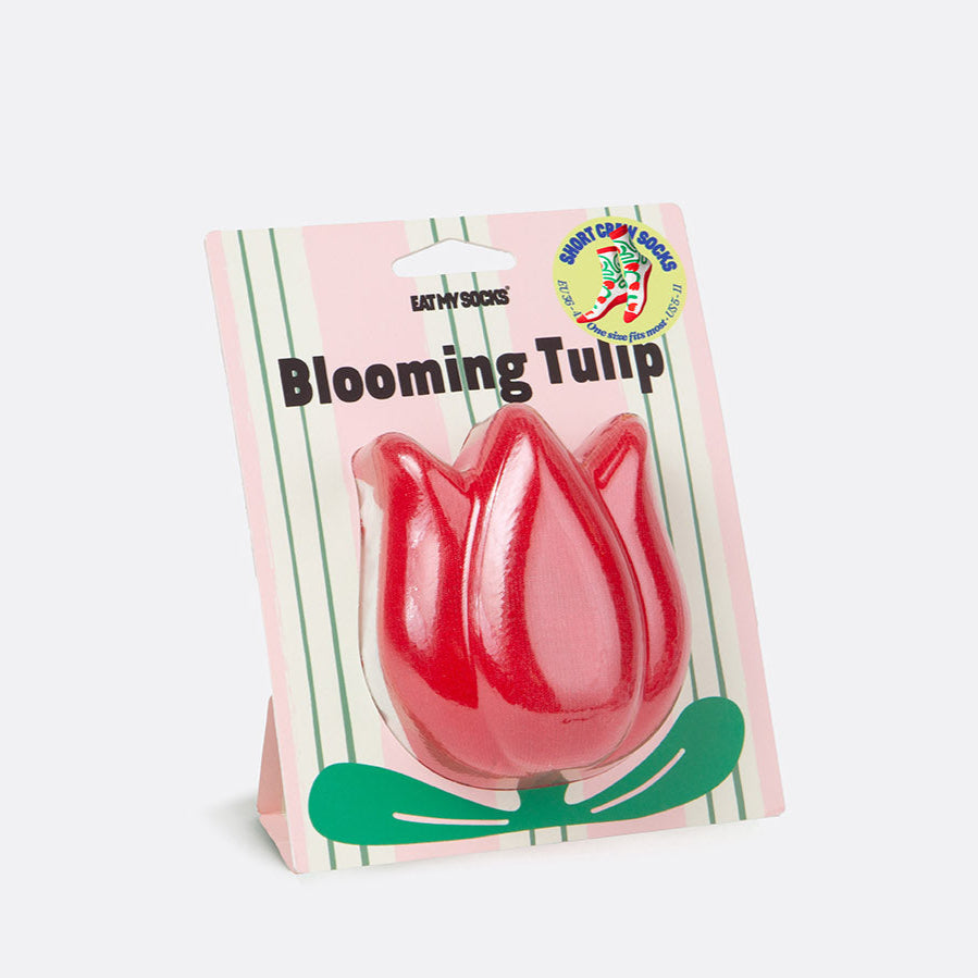 Step into floral fun with these tulip-shaped socks. Designed to add a touch of springtime charm to any outfit, these socks are as fresh as they are fashionable.