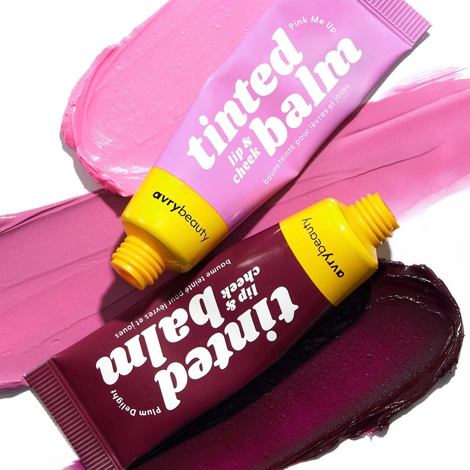 Double up on glamorous makeup looks with our Sultry Duo, featuring two show-stopping Lip & Cheek Tinted Balms —Pink Me Up and Plum Delight. These multi-use balms melt into skin for a wash of blendable, buildable, beautiful color that suits every skin tone. The bright pink hue provides a playful touch that brings skin to life while the deep plum shade is a captivating choice for a bold effect. These balms are the best of both worlds: makeup and vegan skincare in one. 