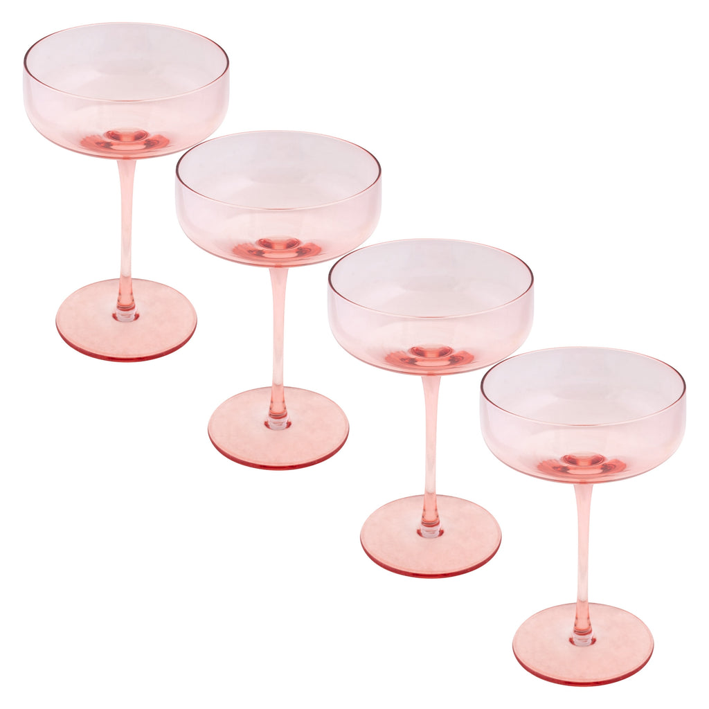 Go back in time while sipping on some champagne with these Mid Century Champagne Coupes that transform you back in a world of simpler times. Feel extra classy and fancy while drinking your favorite drink for any occasion. Also great for Manhattan cocktails and more.