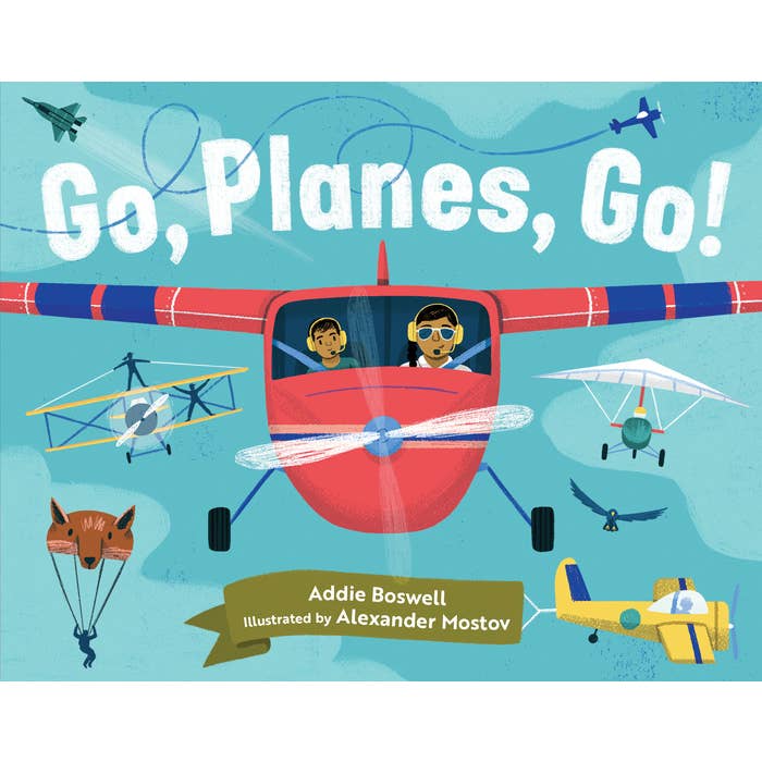 From the author and illustrator team of Go, Bikes, Go! and Go, Boats, Go!, this delightful board book celebrates planes in action. Young children will be fascinated by the wide variety of planes depicted in the vibrant and whimsical illustrations.