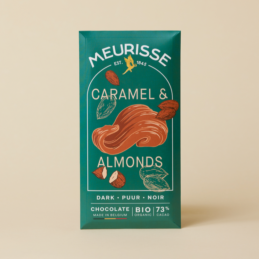 Indulge in our delicious Carmel and Almonds dark chocolate with 73% cacao. Made with the finest ingredients, this bar is a perfect blend of smooth and crunchy. Satisfy your sweet cravings with the added bonus of almonds for a healthy twist. Get ready to go nuts!