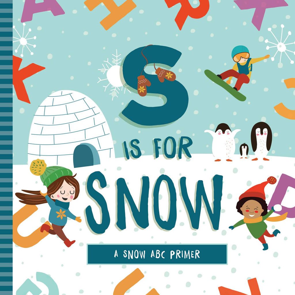 Snow words from A to Z paired with modern kid-friendly illustrations sure to be a hit with your little snow bunny!