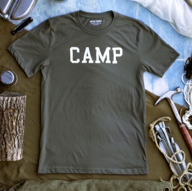 Green Camp t-shirt