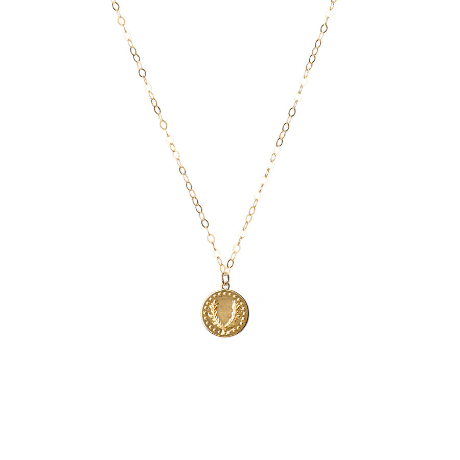 Gold plated chain necklace - The Grecian