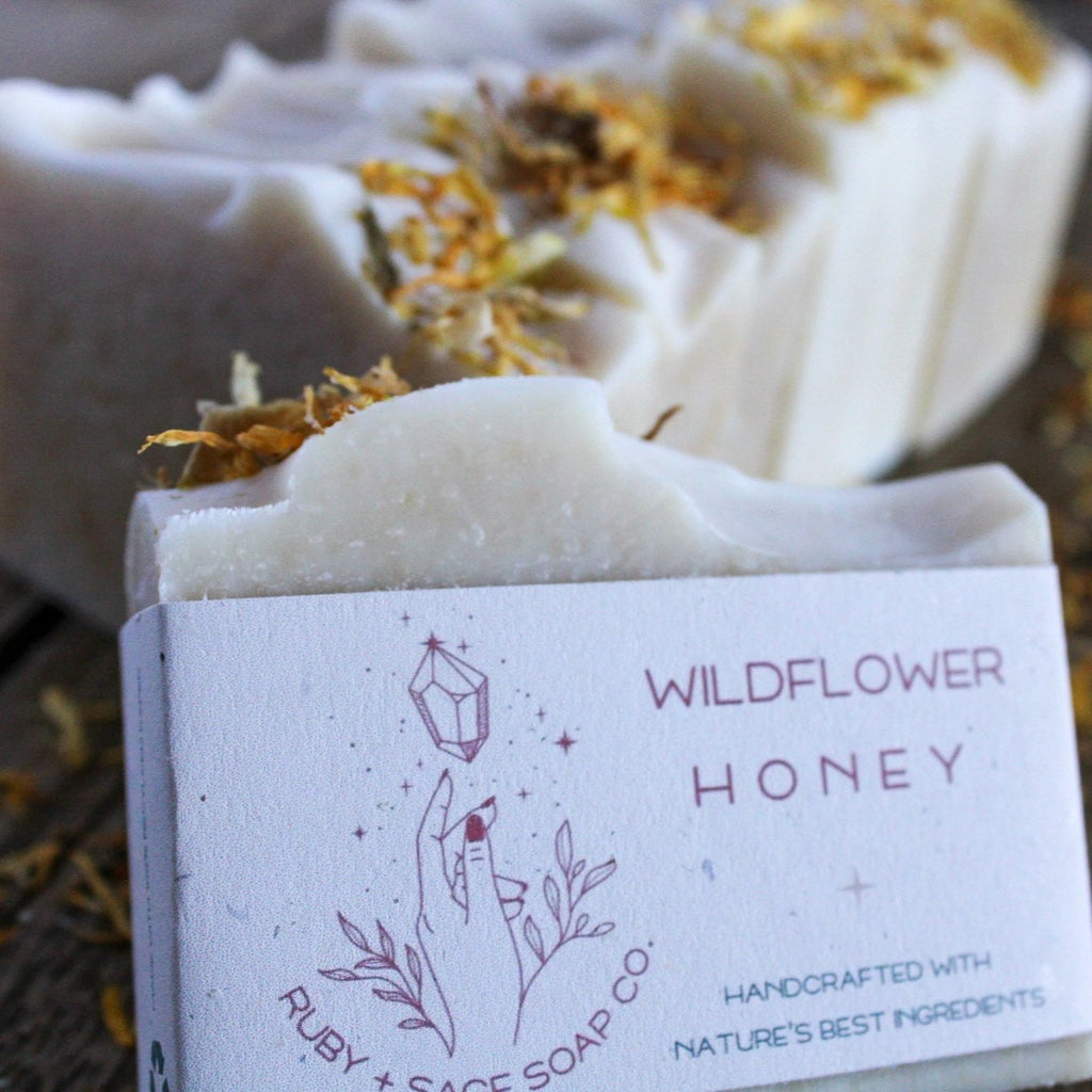 Wildflower and Honey handcrafted soap