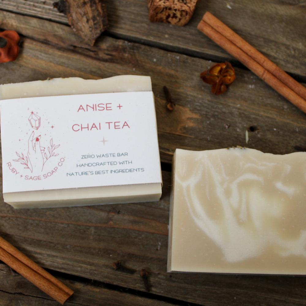 Anise and Chai Tea Handcrafted soap