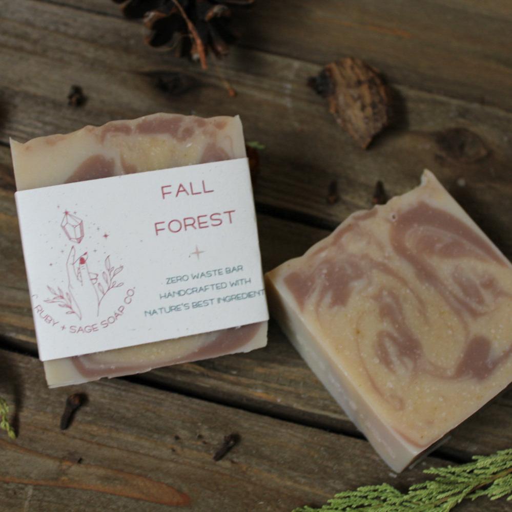 Fall Forest Handcrafted Soap